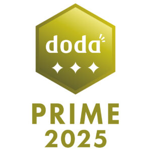 doda PRIMEに選ばれました！”dodaの最上位レベルの認証基準をクリアした代理店のみに付与される認証”
